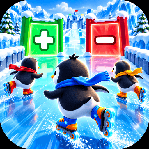 Penguin Rush: Snow Battle